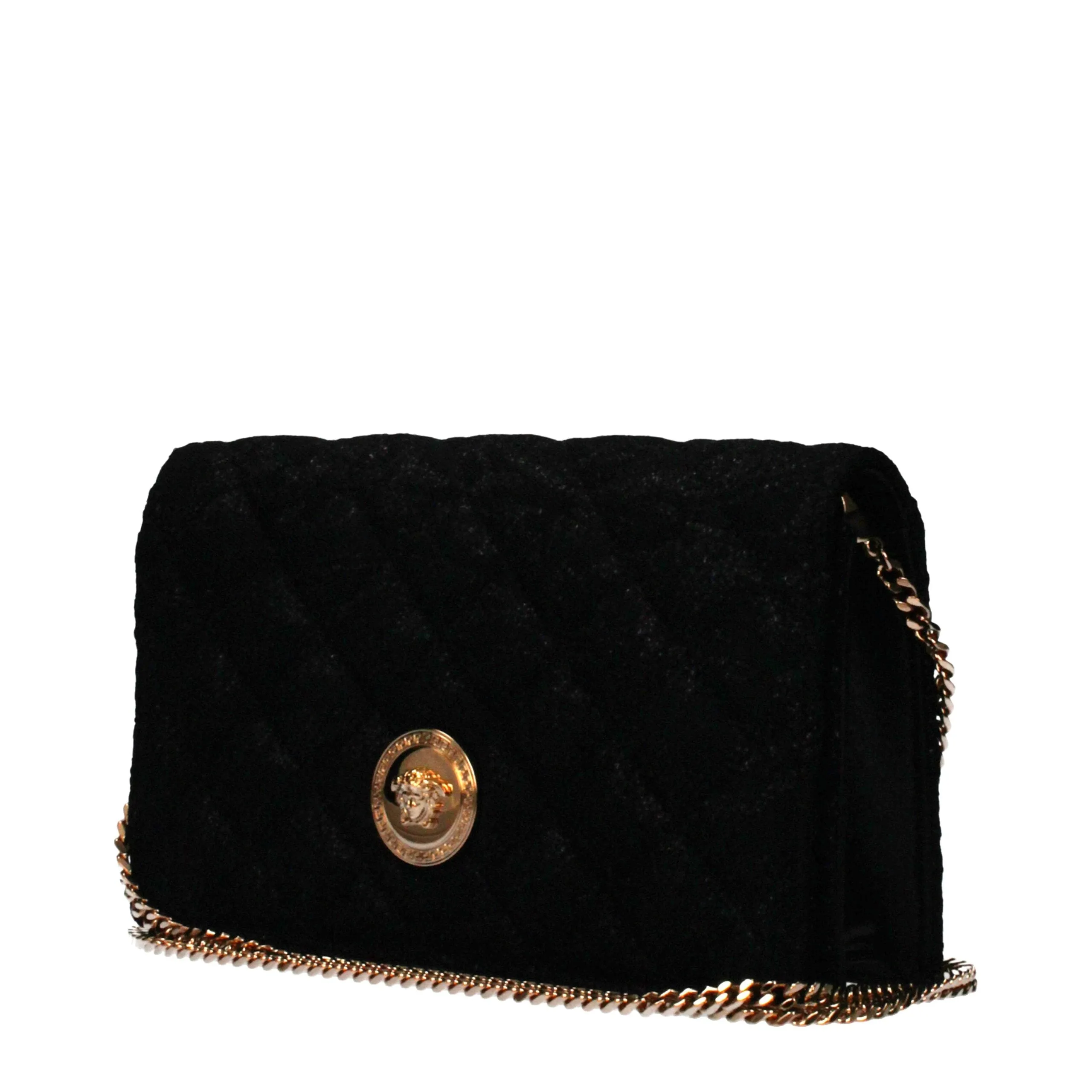 Versace Black Fabric Clutch Bag sold by Siebentaschen product image thumbnail 2