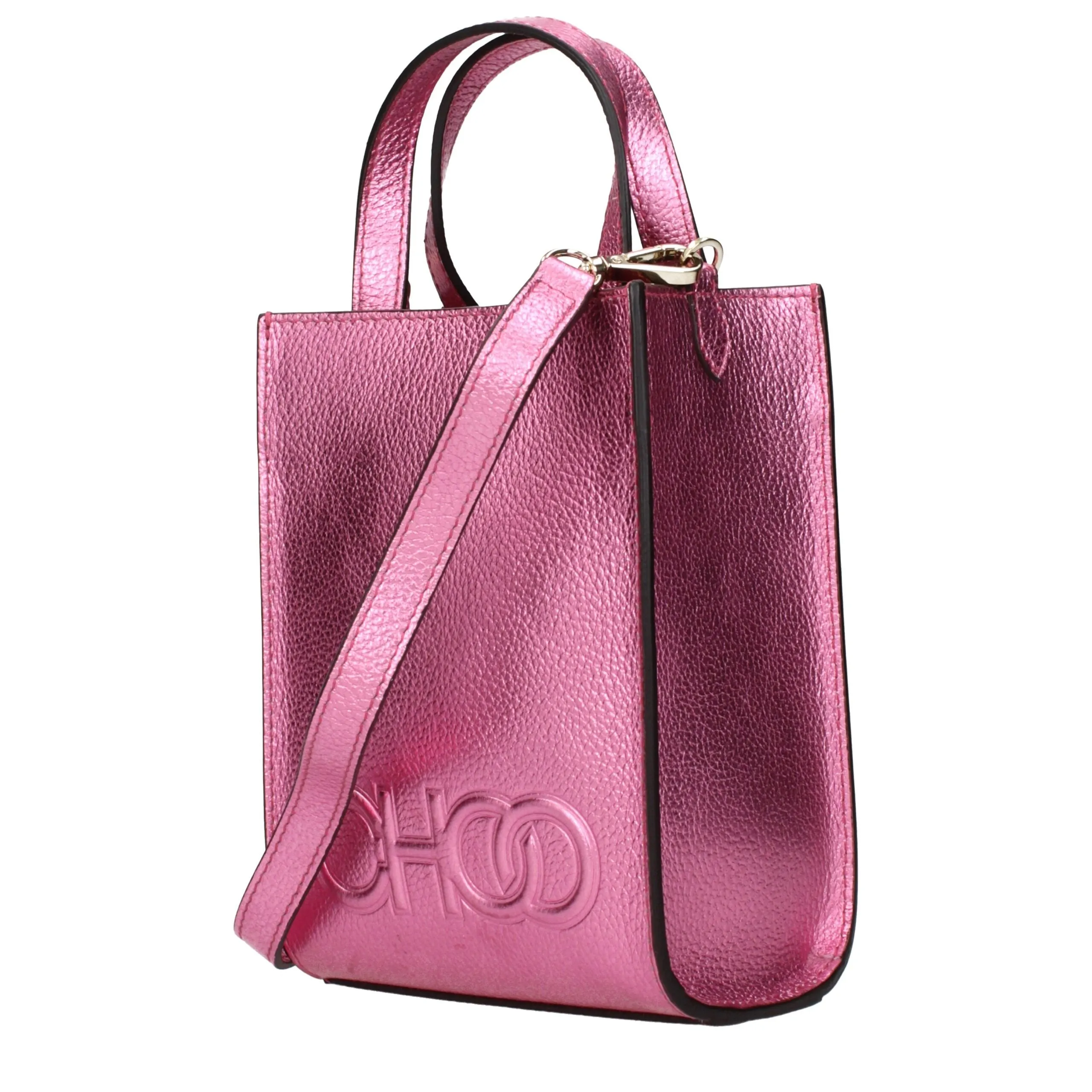 Jimmy Choo Pink Leather Handbag sold by Siebentaschen product image thumbnail 2