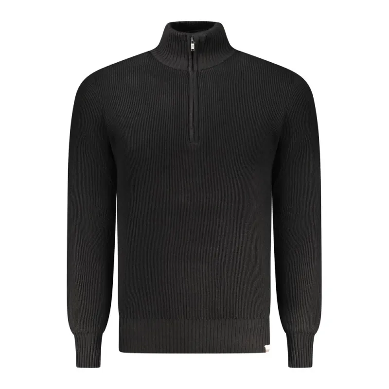 Rifle Black Nylon Men Sweater sold by Siebentaschen