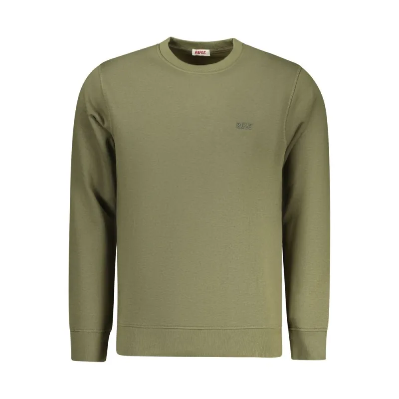 Rifle Green Cotton Men Sweater sold by Siebentaschen