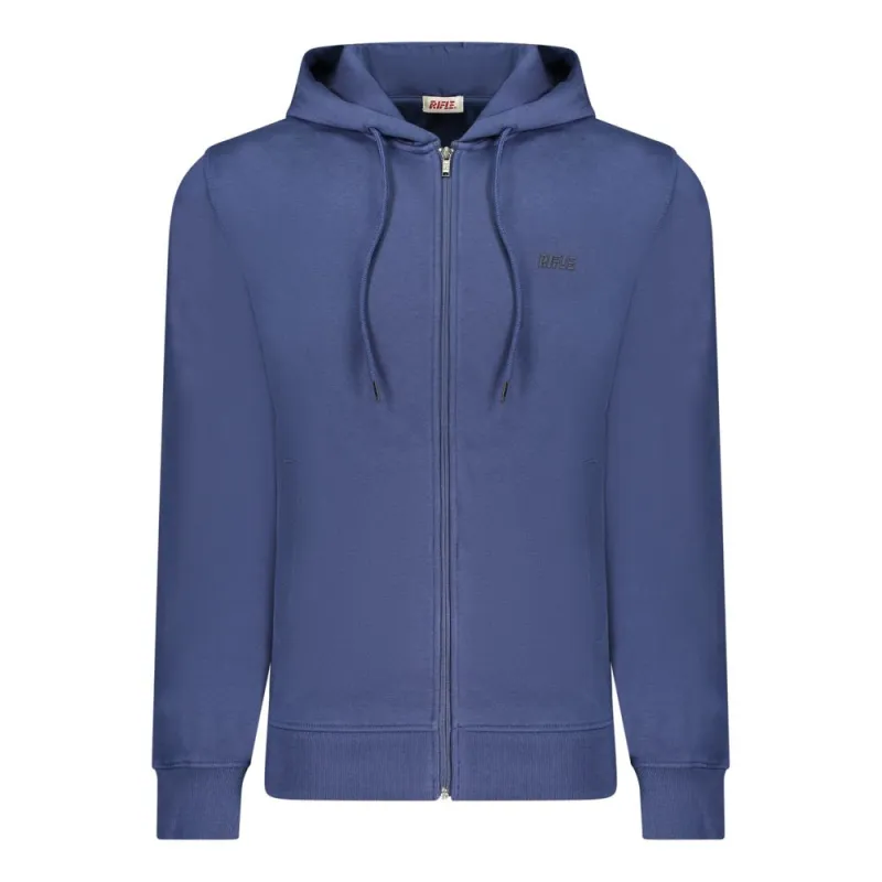 Rifle Blue Cotton Men Sweater sold by Siebentaschen