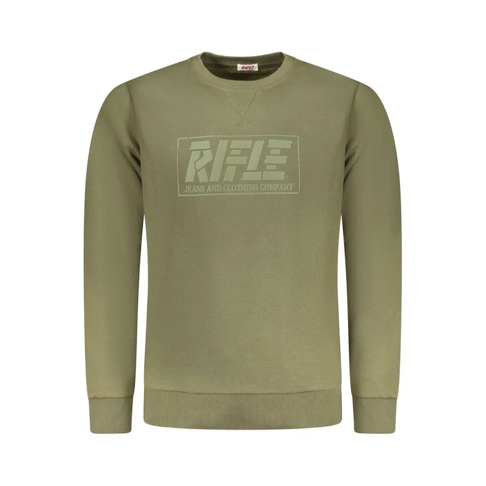 Rifle Green Cotton Men Sweater sold by Siebentaschen