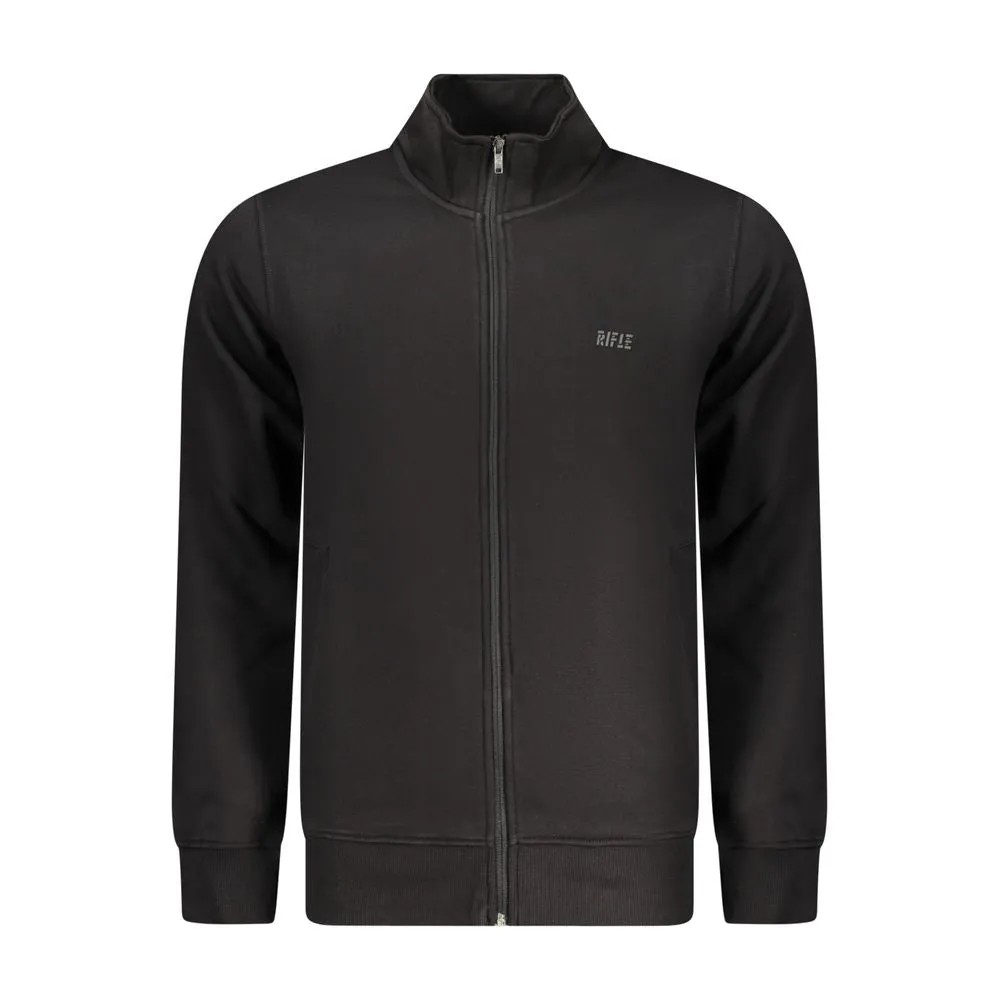 Rifle Black Cotton Men's Sweatshirt sold by Siebentaschen