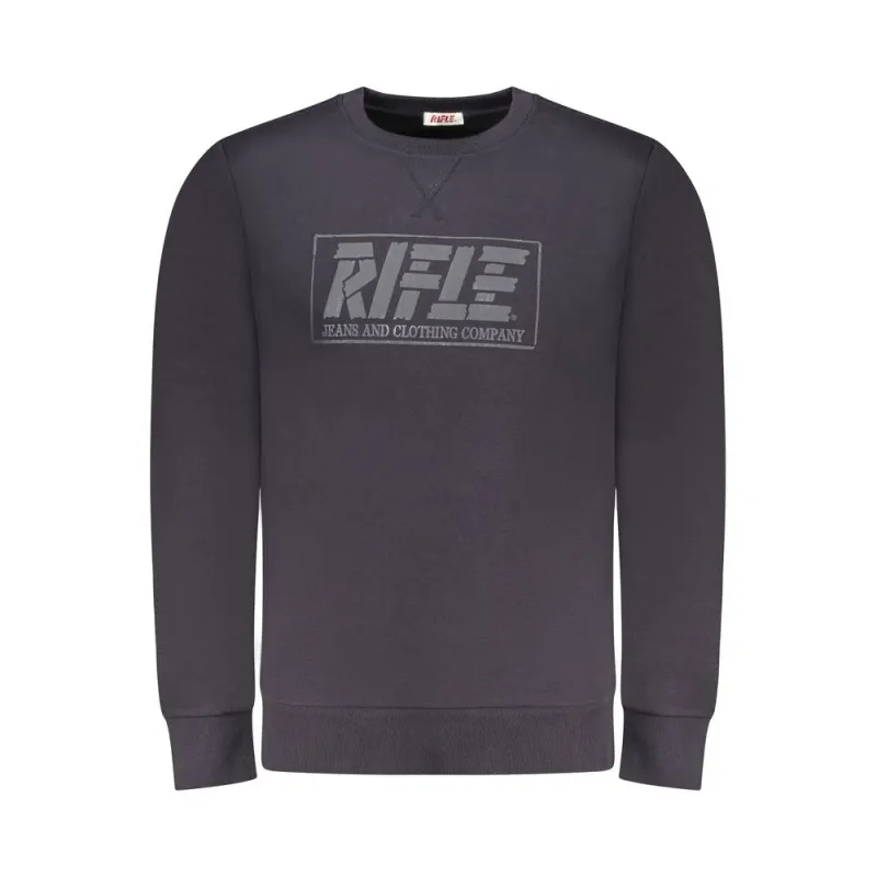 Rifle Blue Cotton Men Sweater sold by Siebentaschen