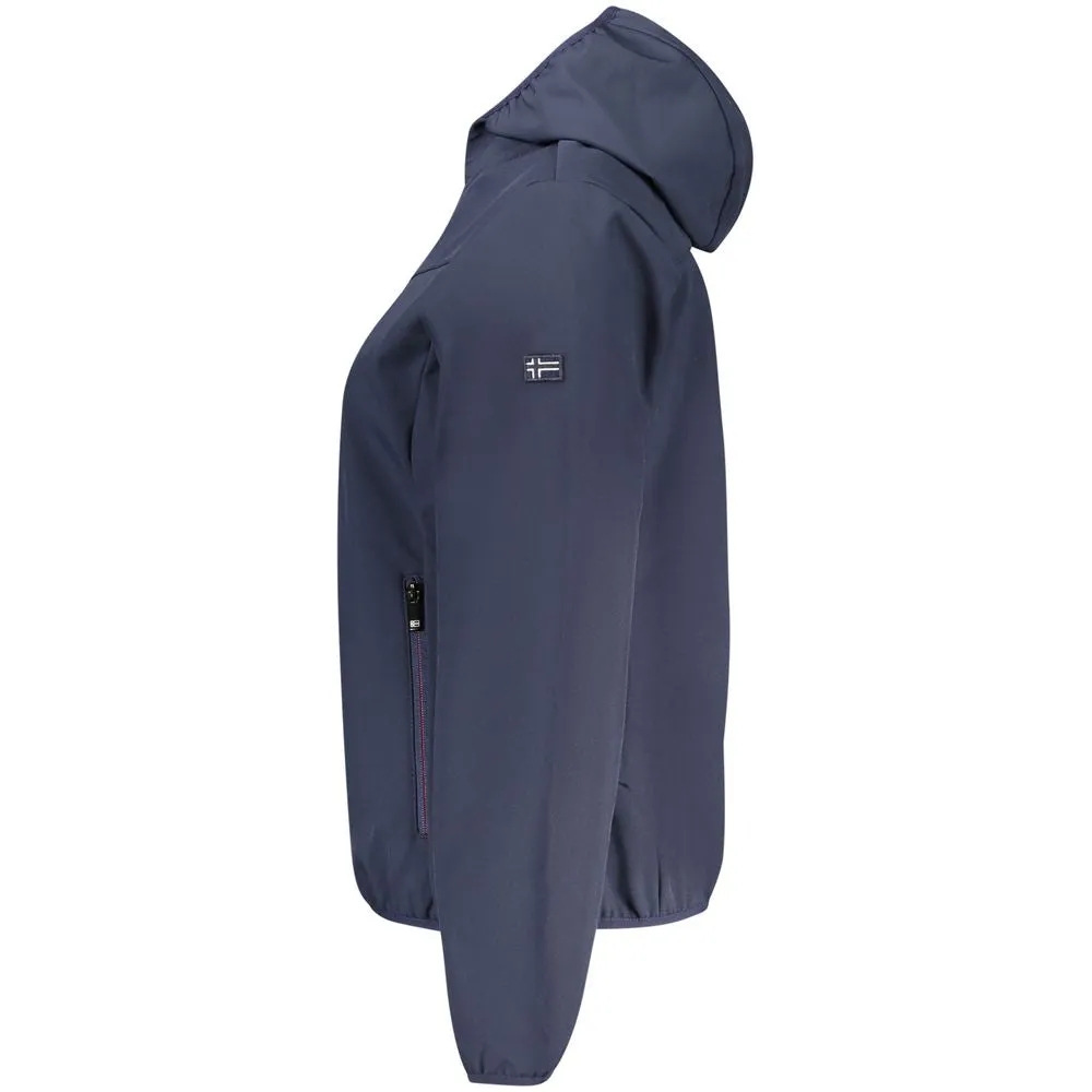 Norway 1963 Blue Polyester Women Jacket sold by Siebentaschen product image thumbnail 3