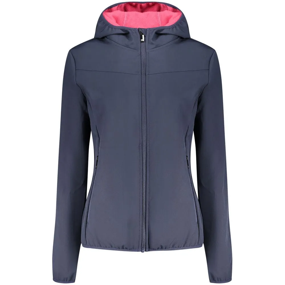 Norway 1963 Blue Polyester Women Jacket sold by Siebentaschen