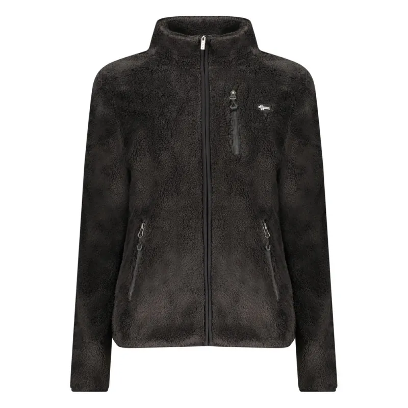 Norway 1963 Black Polyester Women Sweater sold by Siebentaschen