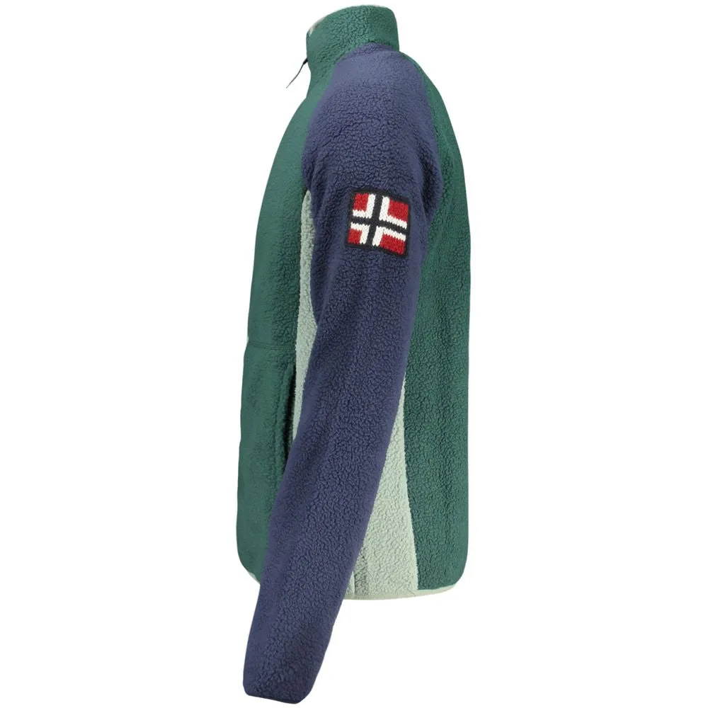 Norway 1963 Green Polyester Men Sweater sold by Siebentaschen product image thumbnail 3