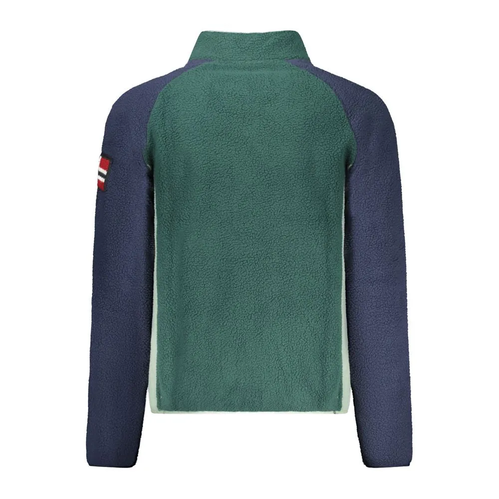 Norway 1963 Green Polyester Men Sweater sold by Siebentaschen product image thumbnail 2
