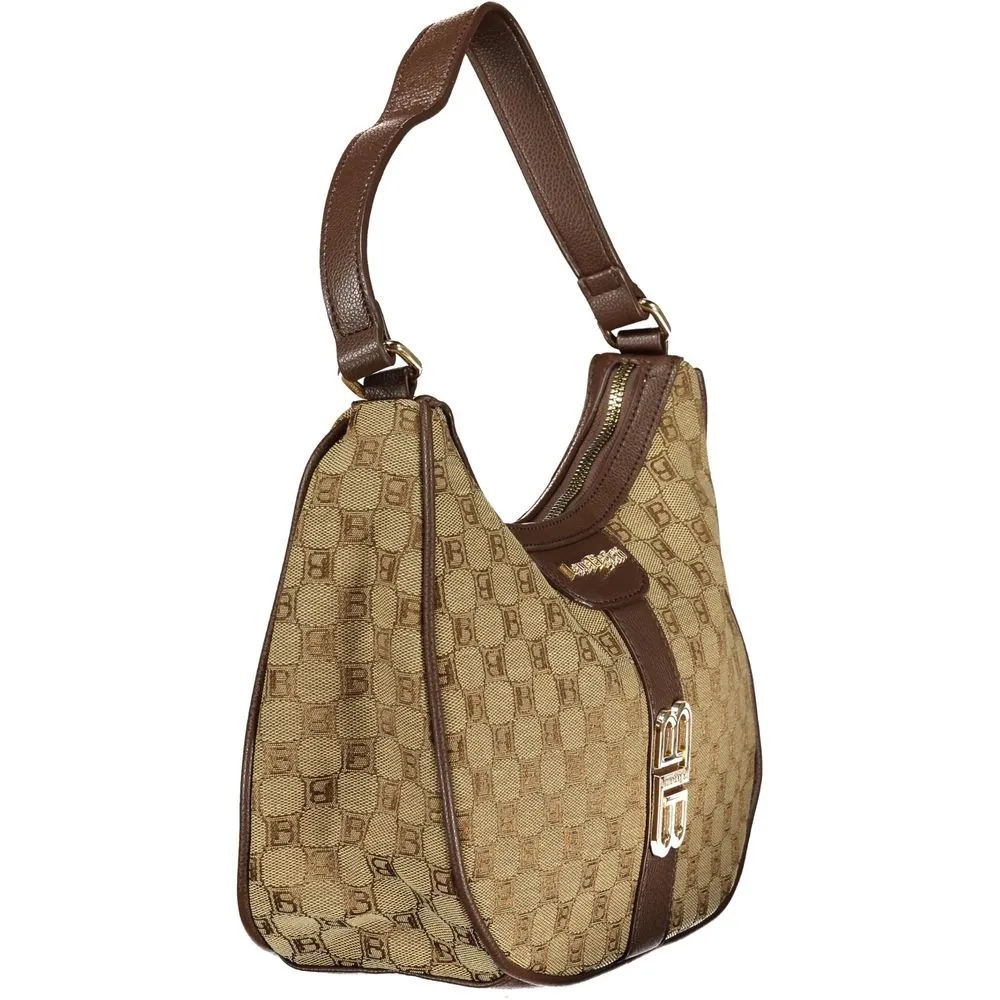 Laura Biagiotti Beige Polyester Women Handbag sold by Siebentaschen product image thumbnail 3