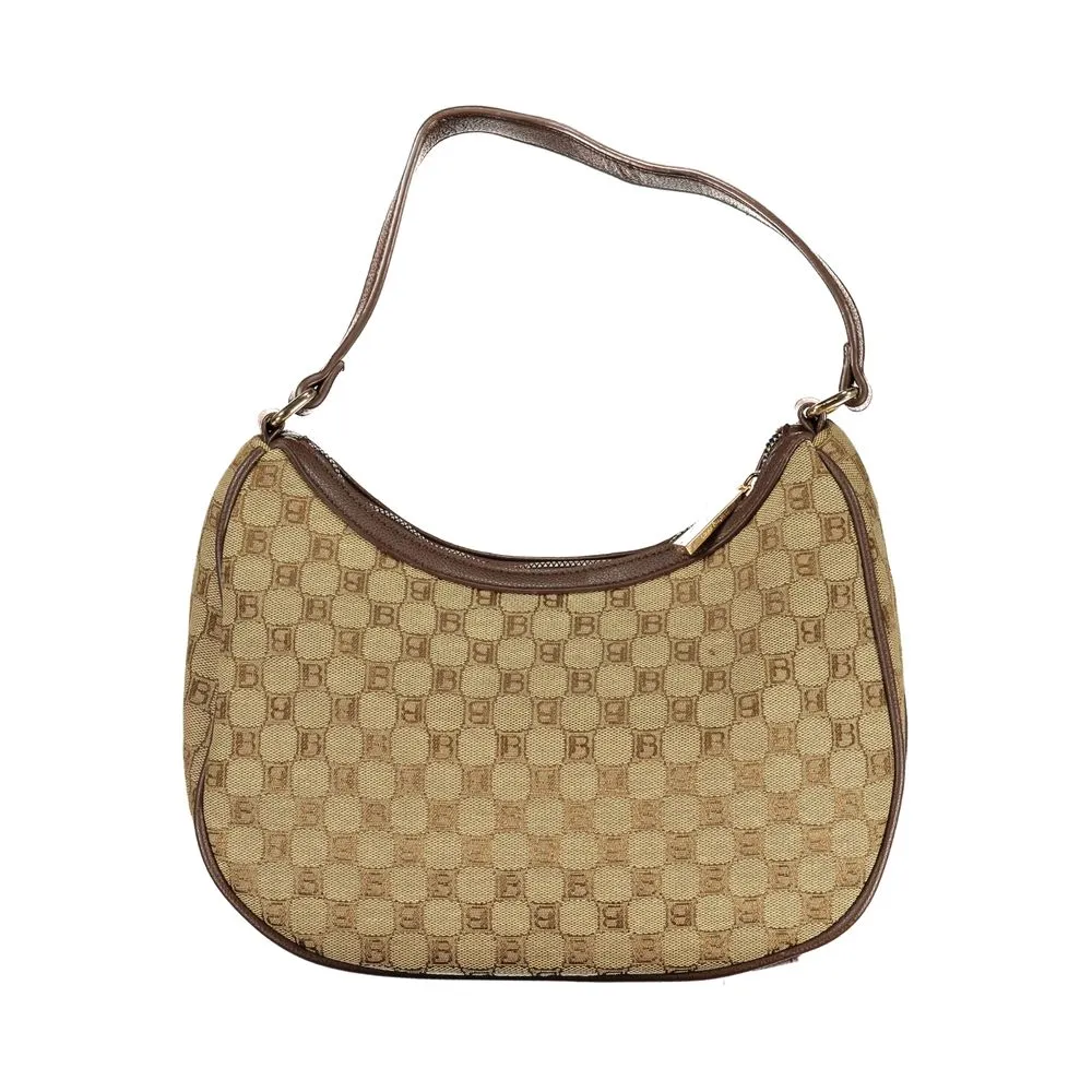 Laura Biagiotti Beige Polyester Women Handbag sold by Siebentaschen product image thumbnail 2