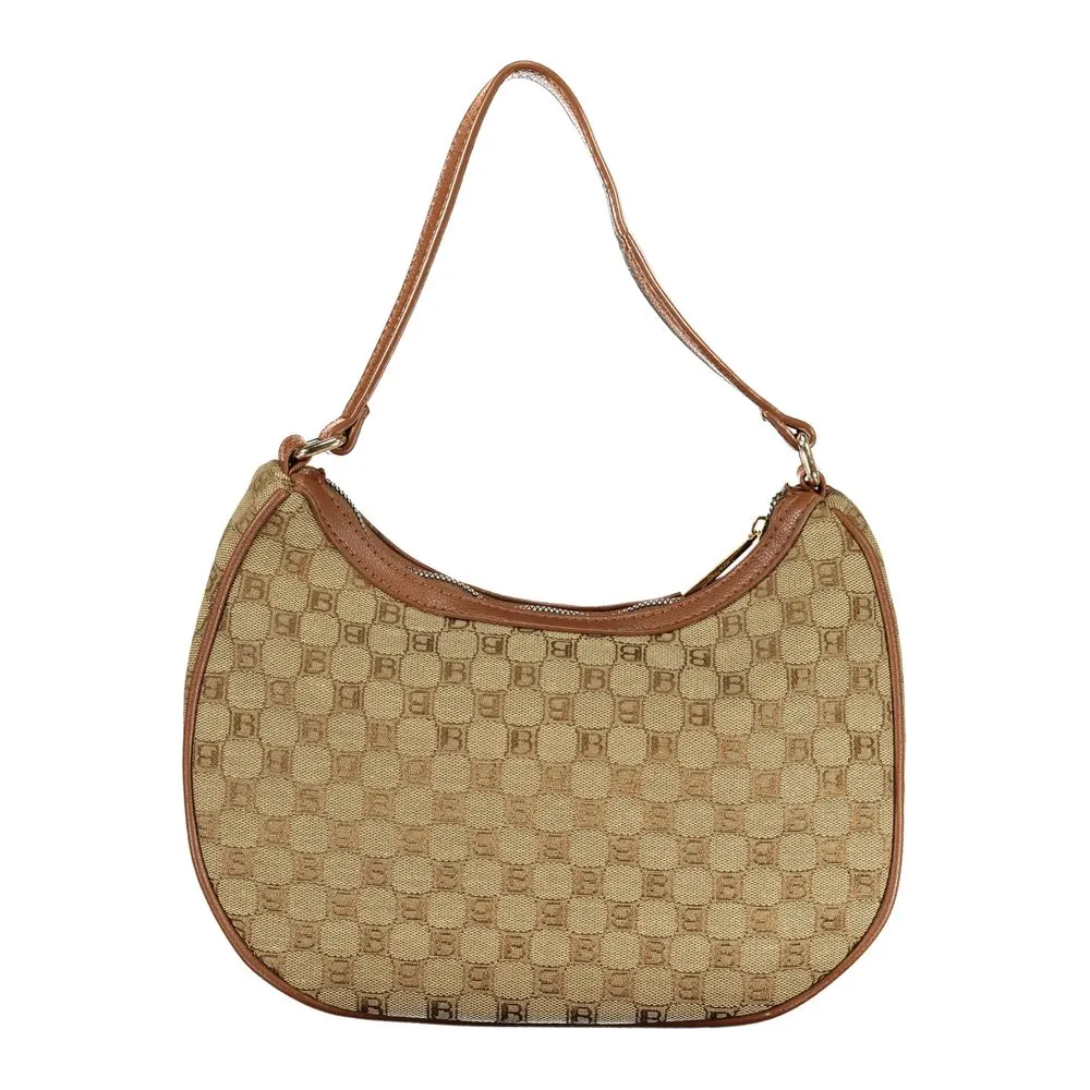 Laura Biagiotti Beige Polyester Women Handbag sold by Siebentaschen product image thumbnail 2