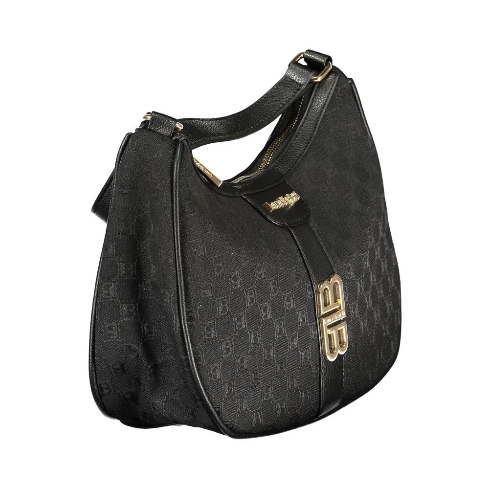 Laura Biagiotti Black Polyester Women Handbag sold by Siebentaschen product image thumbnail 3