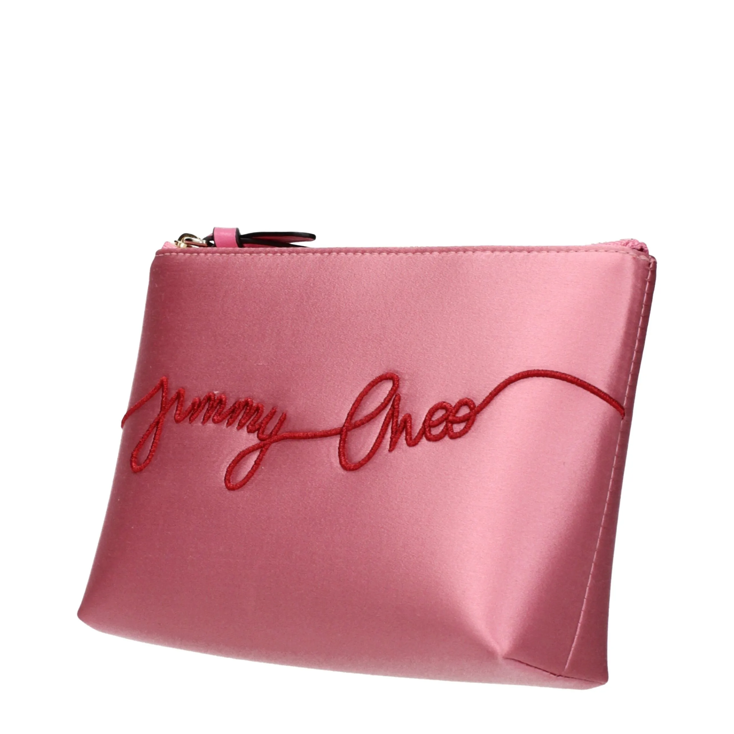 Jimmy Choo Pink Satin Clutch Bag sold by Siebentaschen product image thumbnail 2