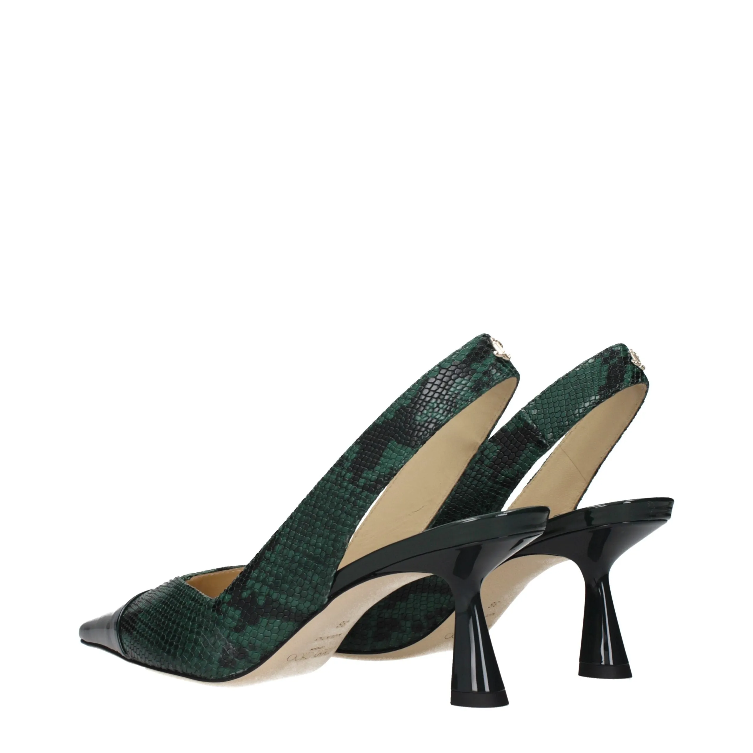 Jimmy Choo Green Leather Pumps sold by Siebentaschen product image thumbnail 4