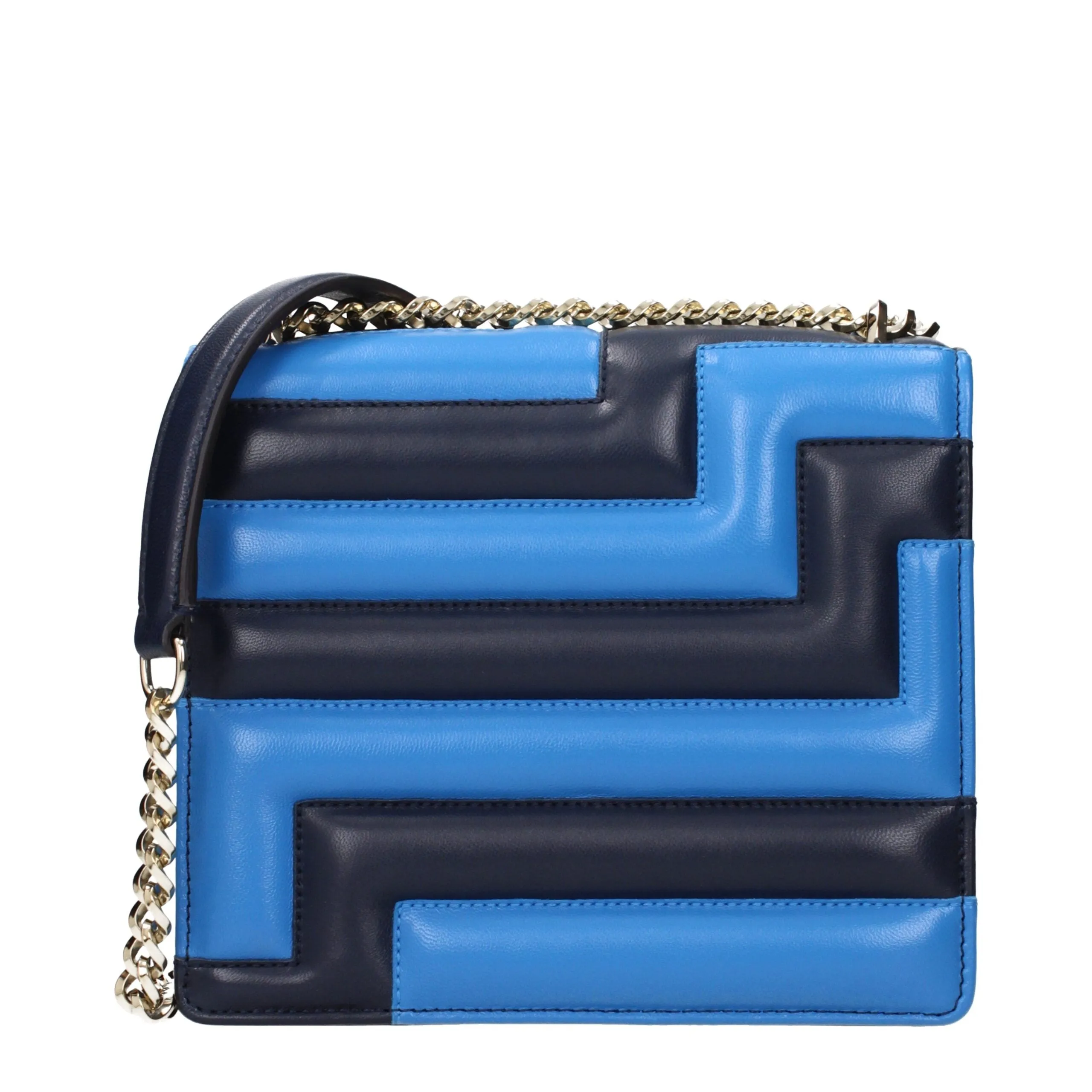 Jimmy Choo Blue Leather Shoulder Bag sold by Siebentaschen product image thumbnail 3