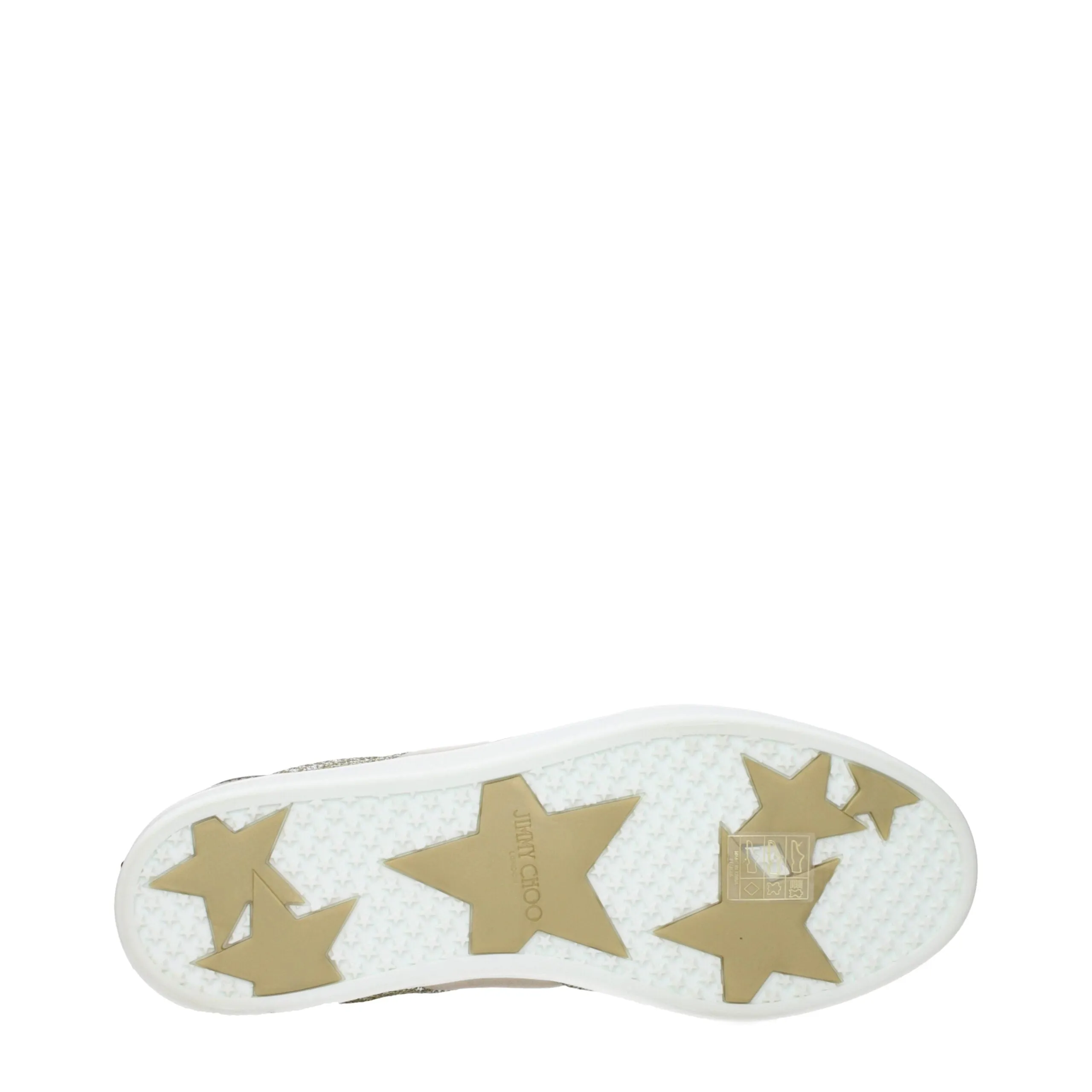 Jimmy Choo Gold Leather Sneakers sold by Siebentaschen product image thumbnail 5