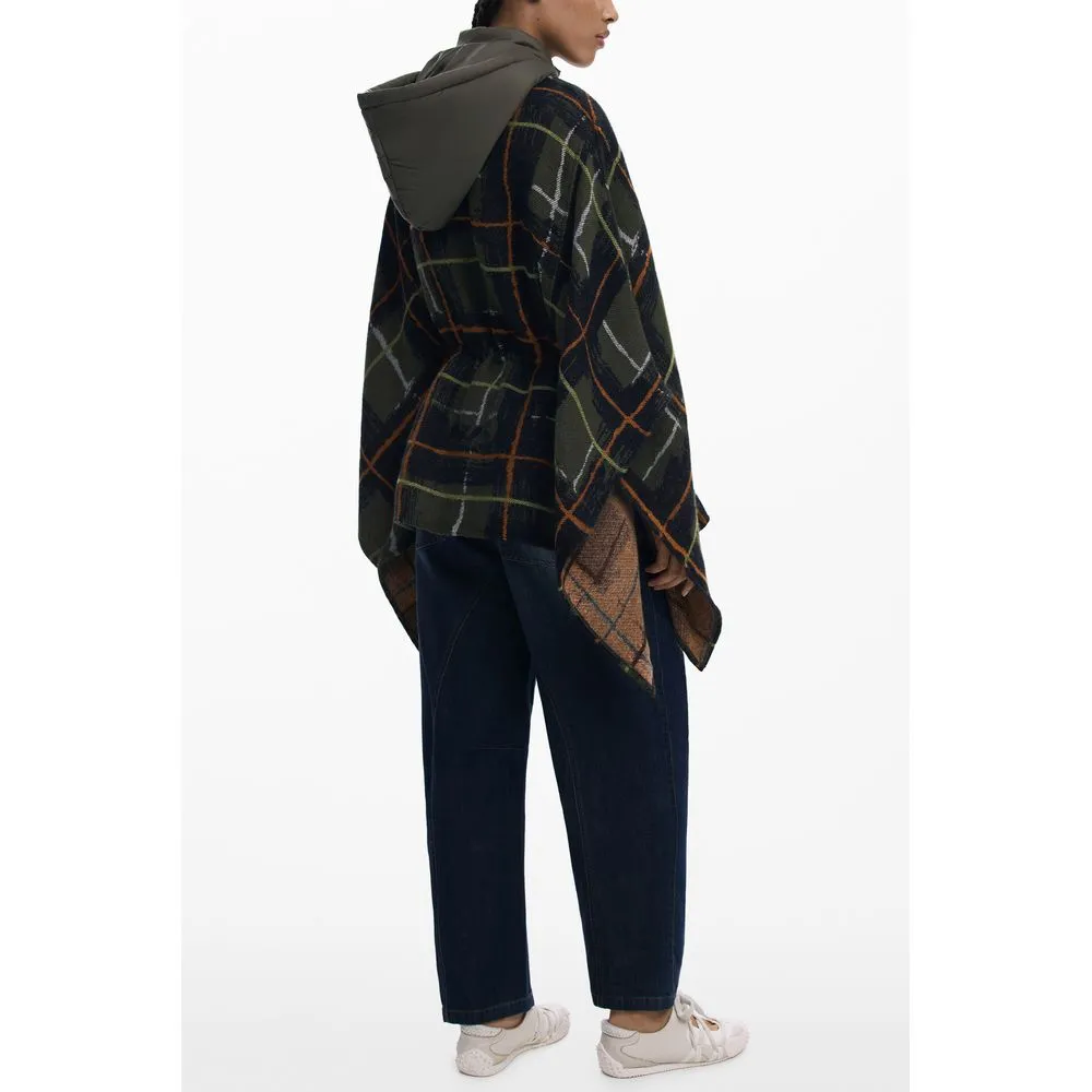 Desigual Green Polyester Women Poncho sold by Siebentaschen product image thumbnail 2