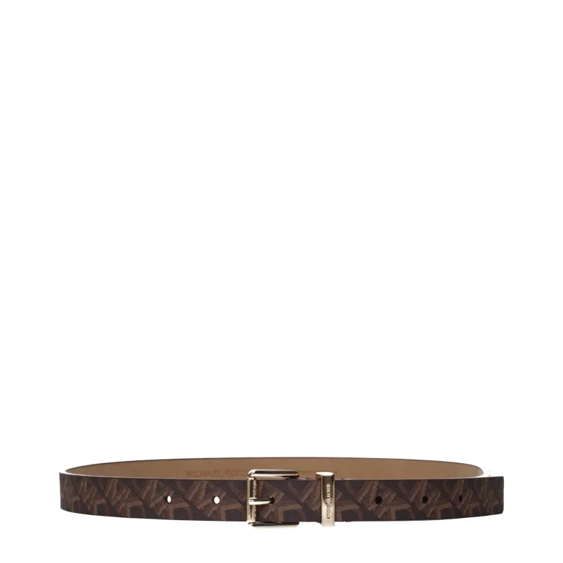 Michael Kors Brown Fabric Regular Belt sold by Siebentaschen