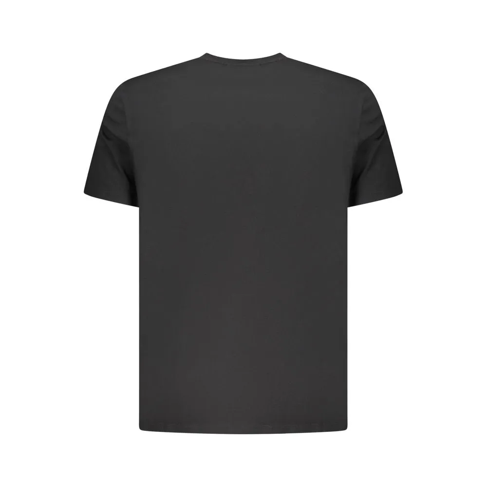Calvin Klein Black Cotton Men T-Shirt sold by Siebentaschen product image thumbnail 2