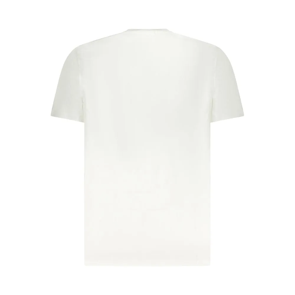 Calvin Klein White Cotton Men T-Shirt sold by Siebentaschen product image thumbnail 2