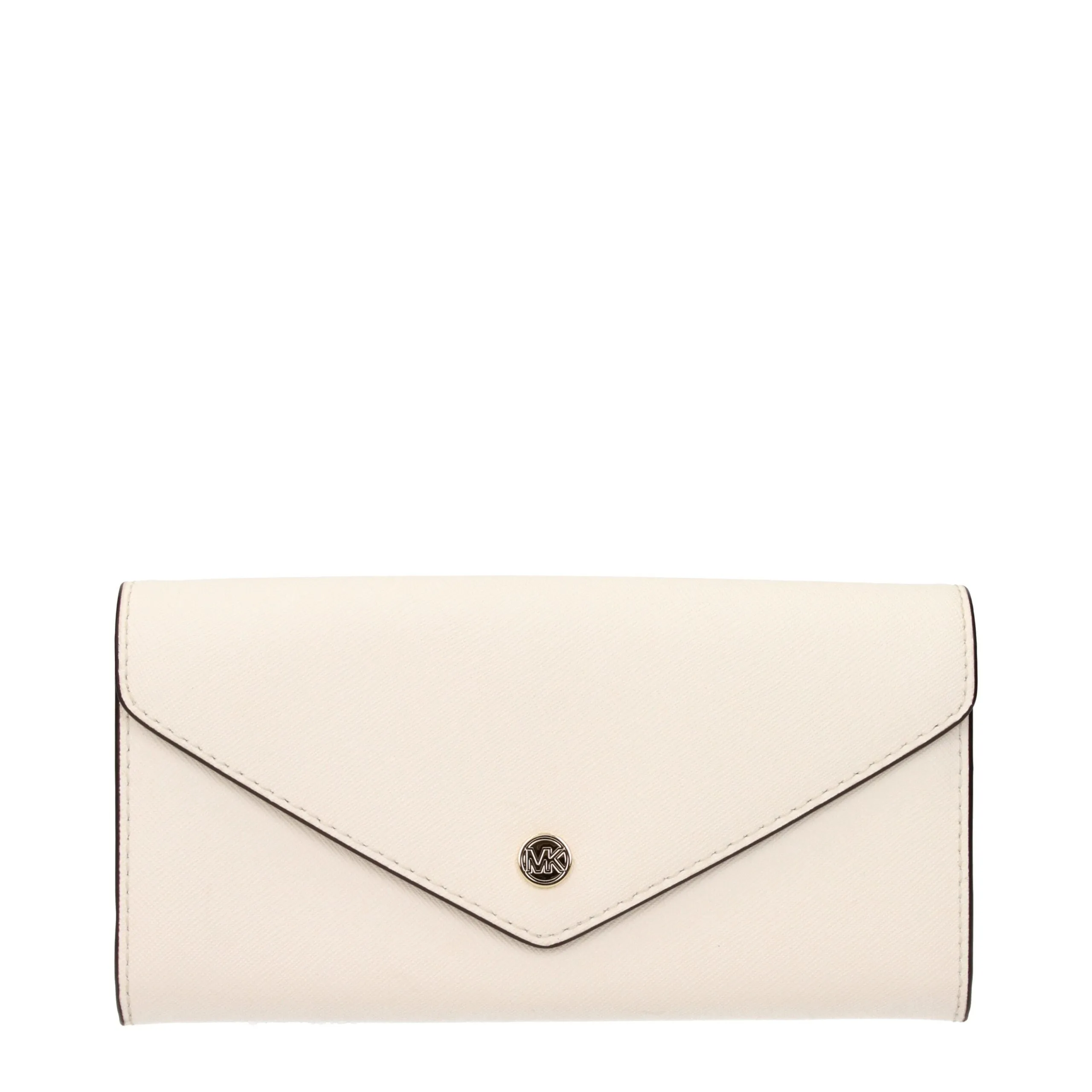 Michael Kors Beige Leather Wallet sold by Siebentaschen