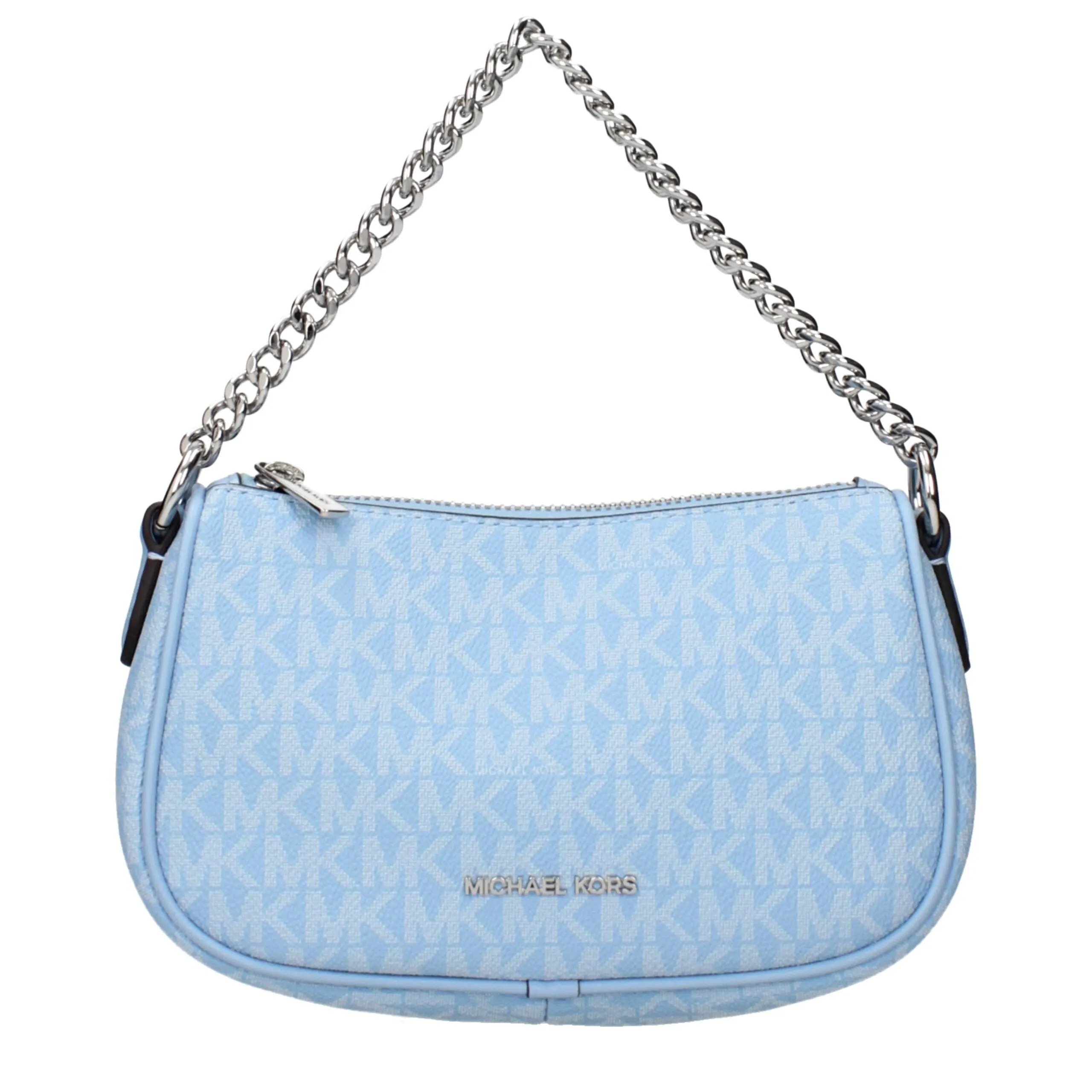 Michael Kors Light Blue Fabric Handbag sold by Siebentaschen