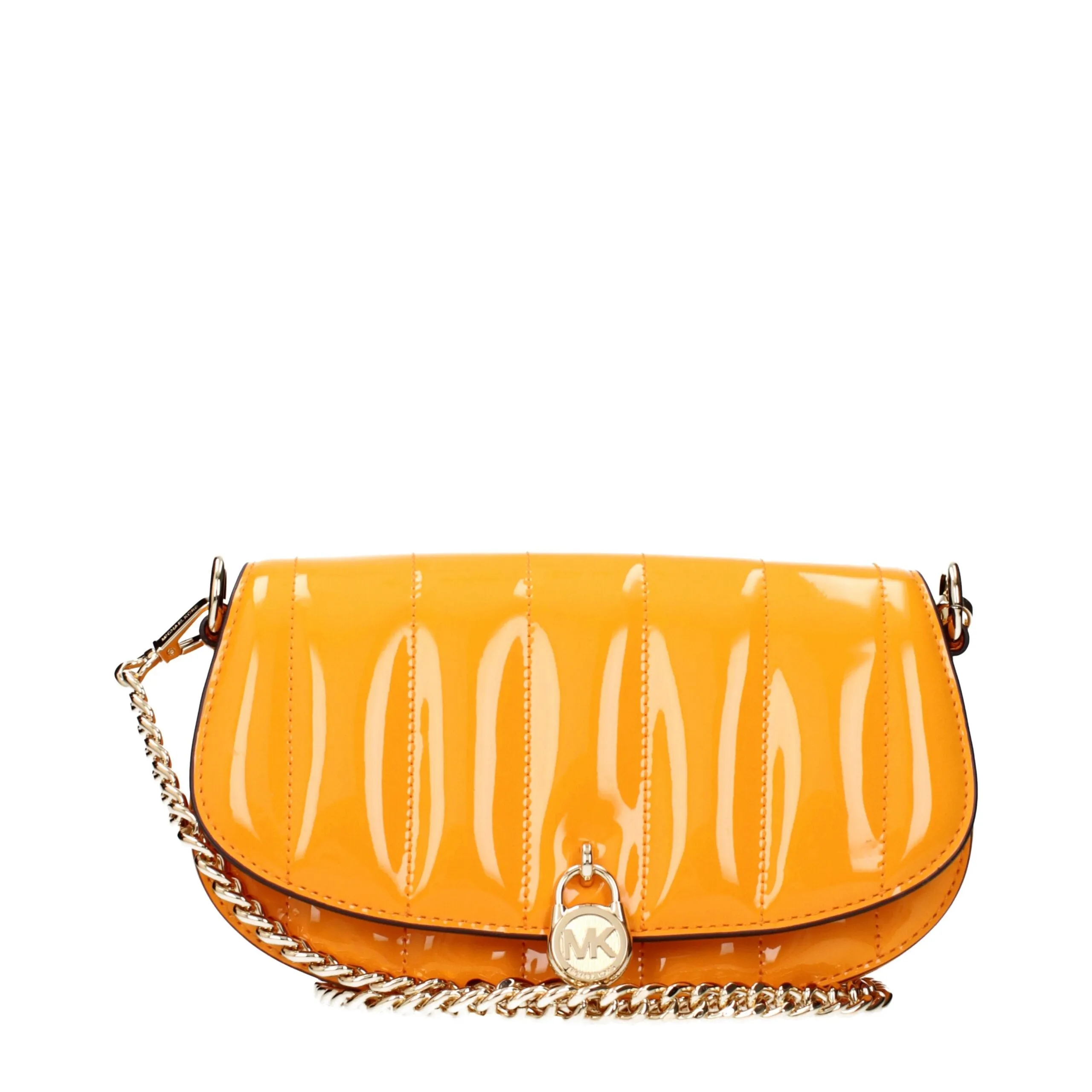 Michael Kors Orange Leather Crossbody Bag sold by Siebentaschen