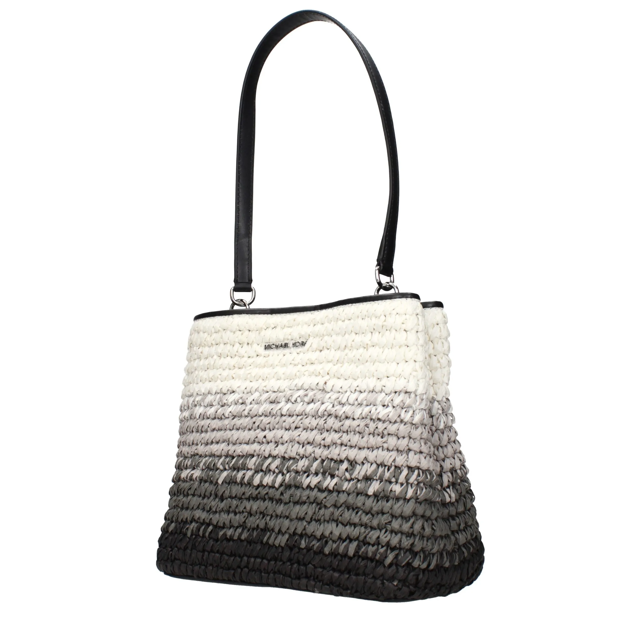 Michael Kors Black Raffia Shoulder Bag sold by Siebentaschen product image thumbnail 2