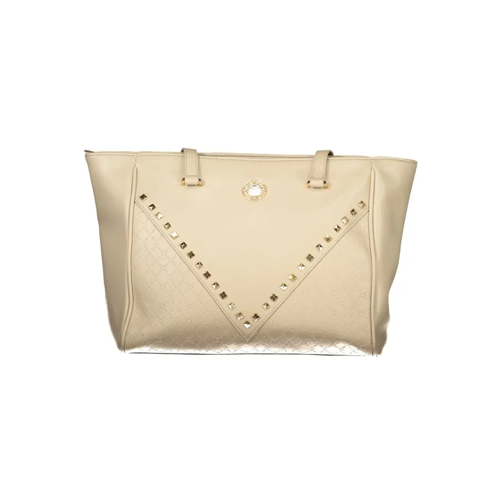 Laura Biagiotti Beige PVC Women Handbag sold by Siebentaschen