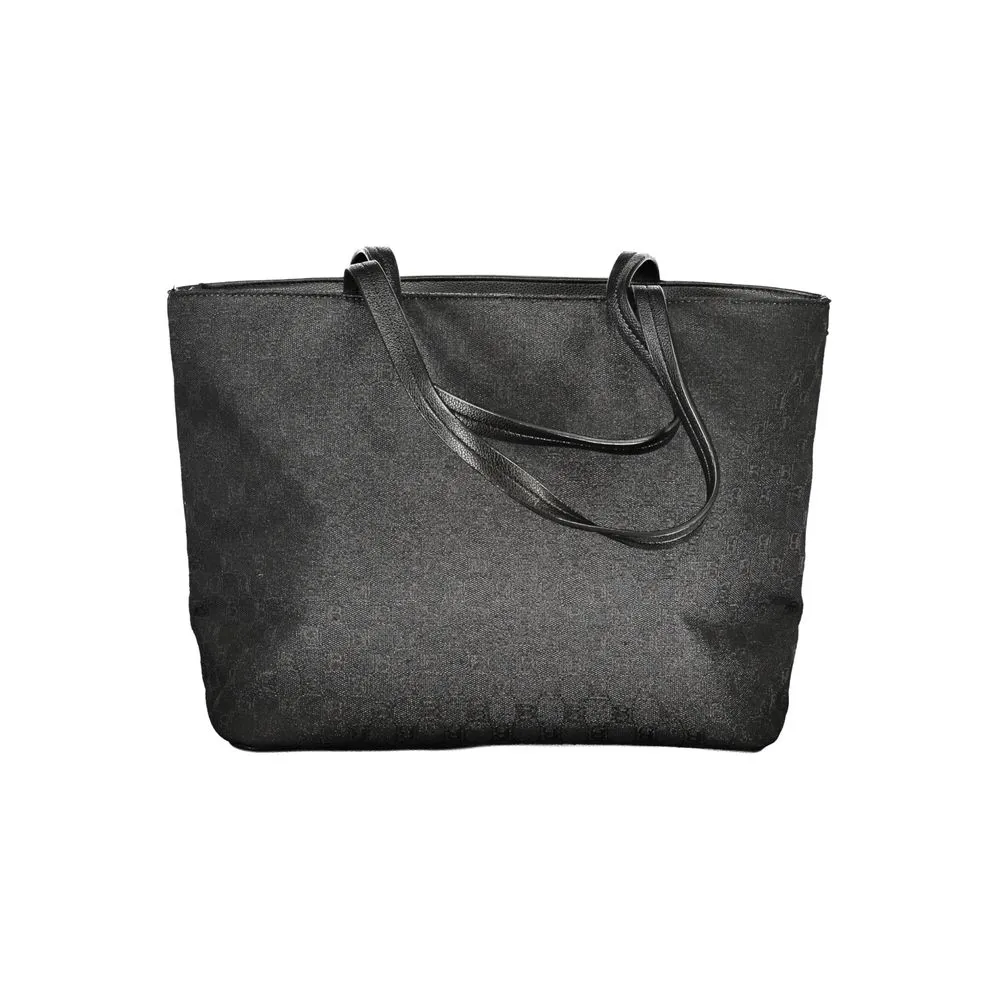 Laura Biagiotti Black Polyester Women Handbag sold by Siebentaschen product image thumbnail 2
