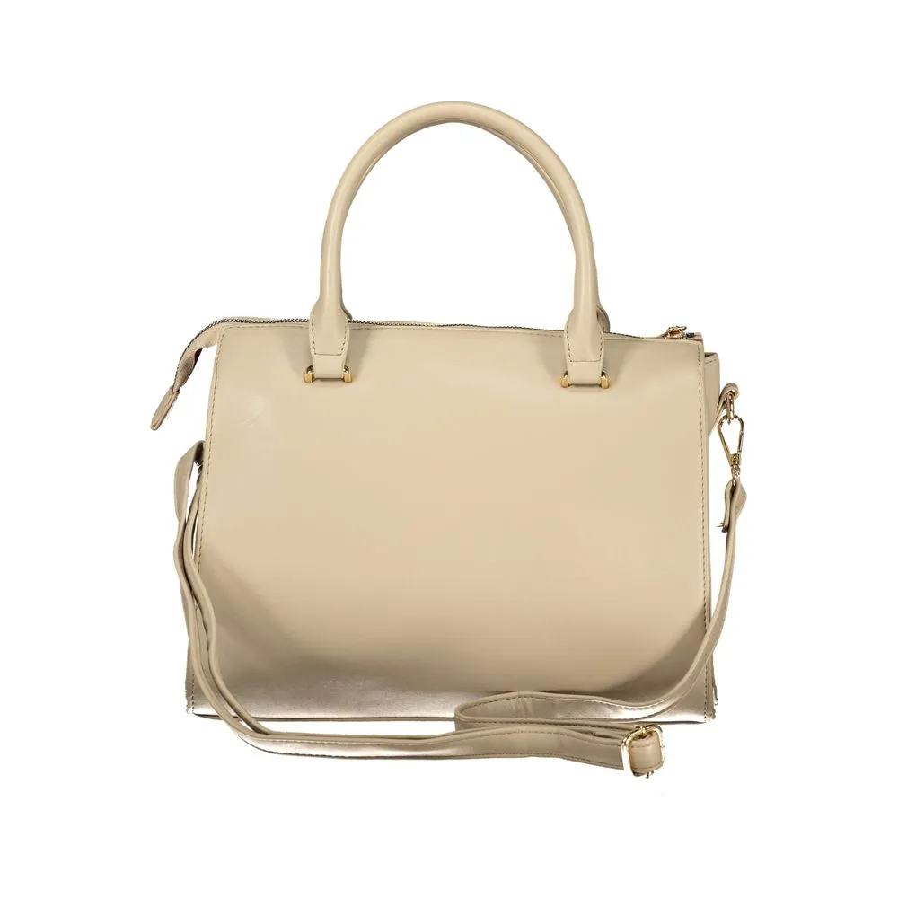 Laura Biagiotti Beige PVC Women Handbag sold by Siebentaschen product image thumbnail 2