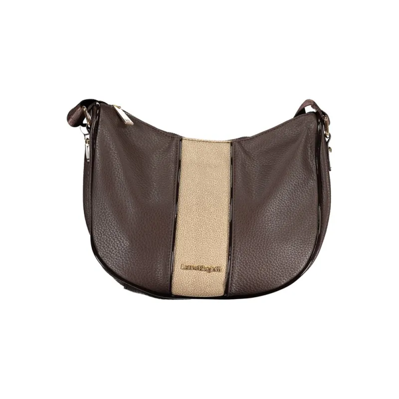 Laura Biagiotti Brown PVC Women Handbag sold by Siebentaschen