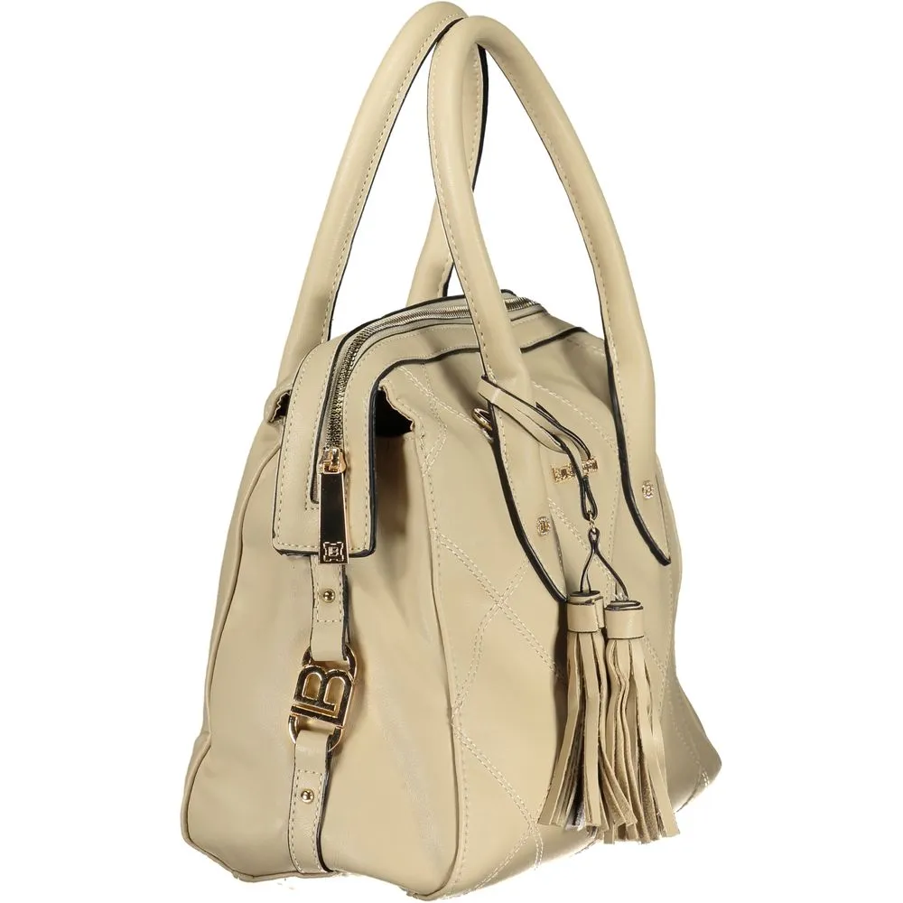 Laura Biagiotti Beige PVC Women Handbag sold by Siebentaschen product image thumbnail 3
