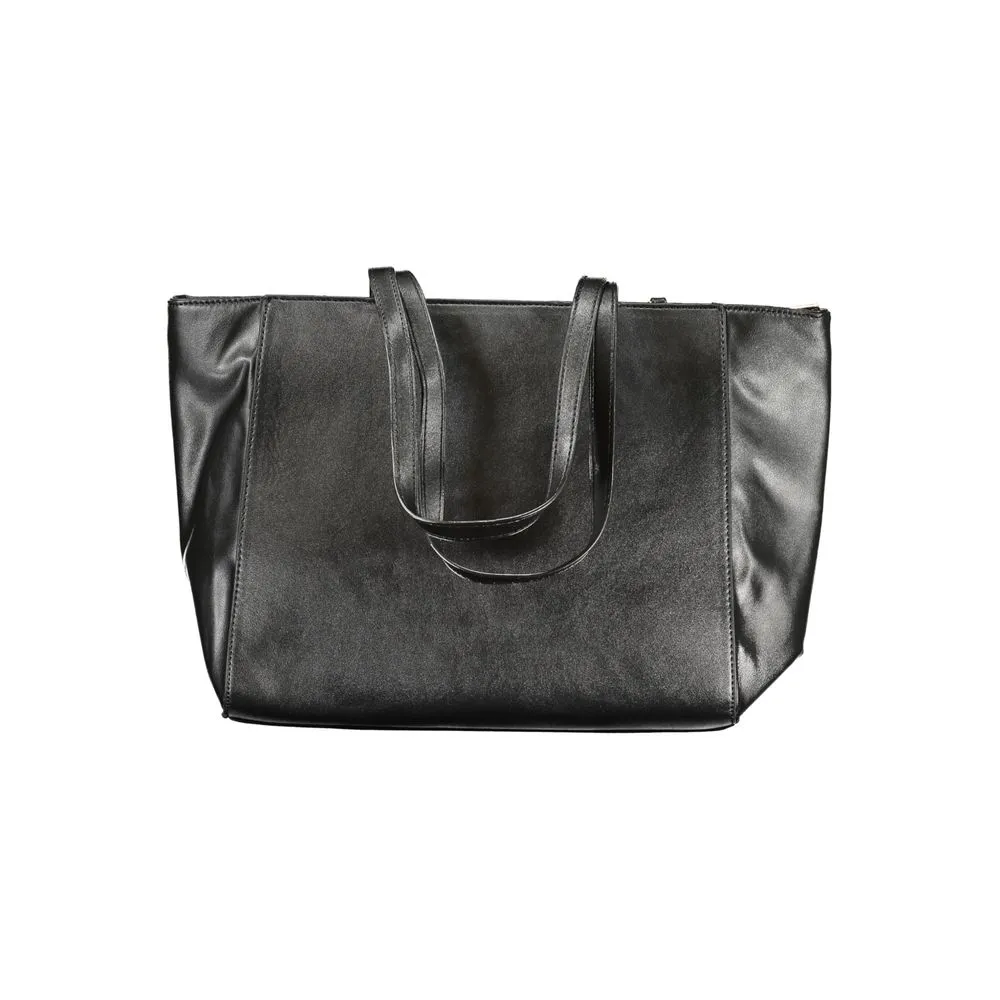 Laura Biagiotti Black PVC Women Handbag sold by Siebentaschen product image thumbnail 2