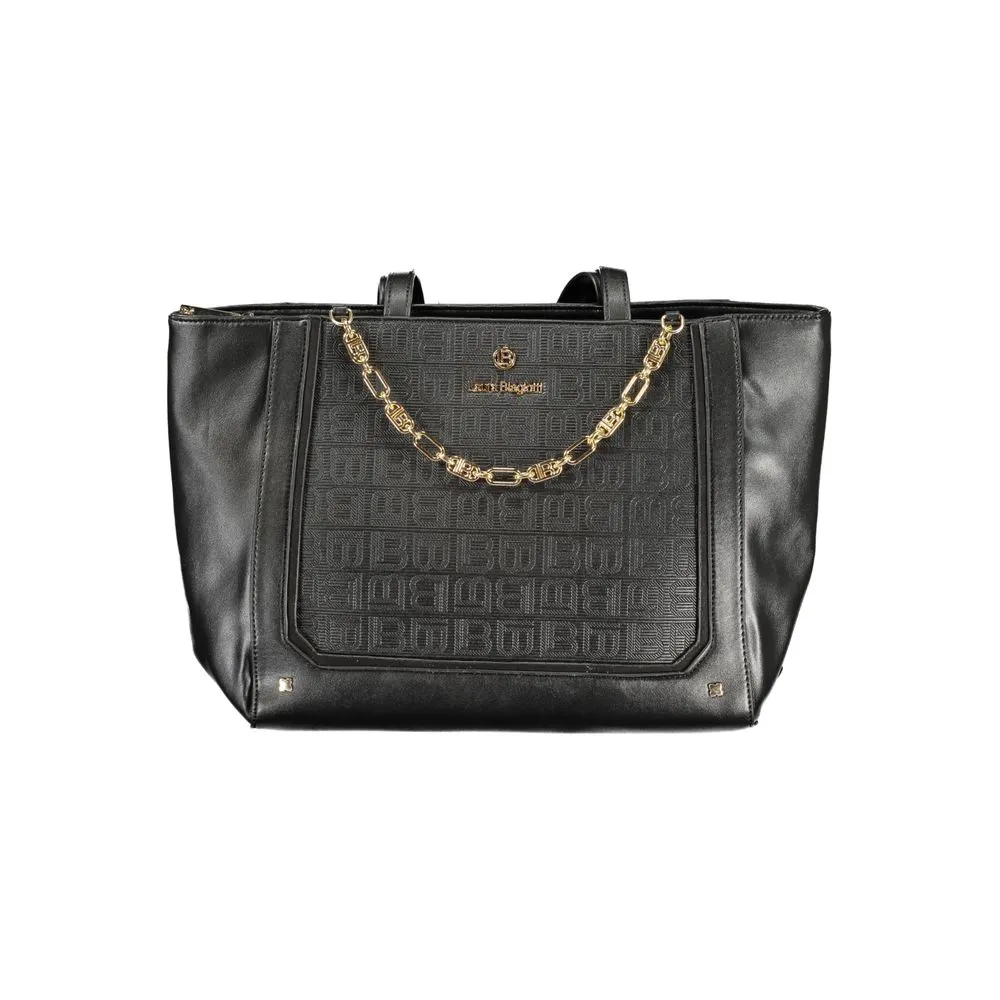 Laura Biagiotti Black PVC Women Handbag sold by Siebentaschen