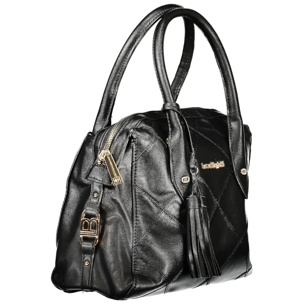 Laura Biagiotti Black PVC Women Handbag sold by Siebentaschen product image thumbnail 3