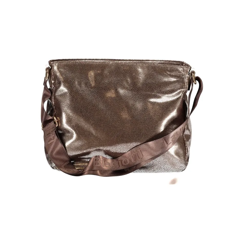 Laura Biagiotti Bronze Polyester Women Handbag sold by Siebentaschen product image thumbnail 2