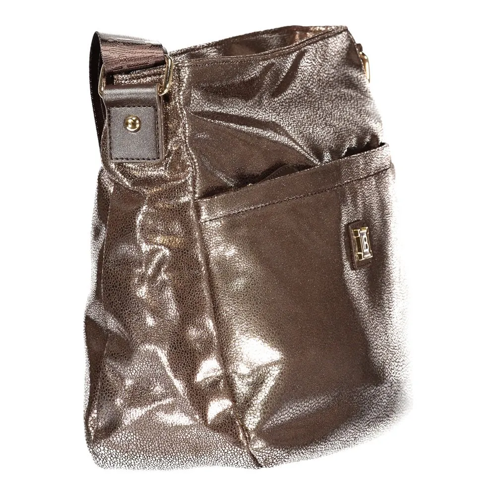 Laura Biagiotti Bronze Polyester Women Handbag sold by Siebentaschen product image thumbnail 3
