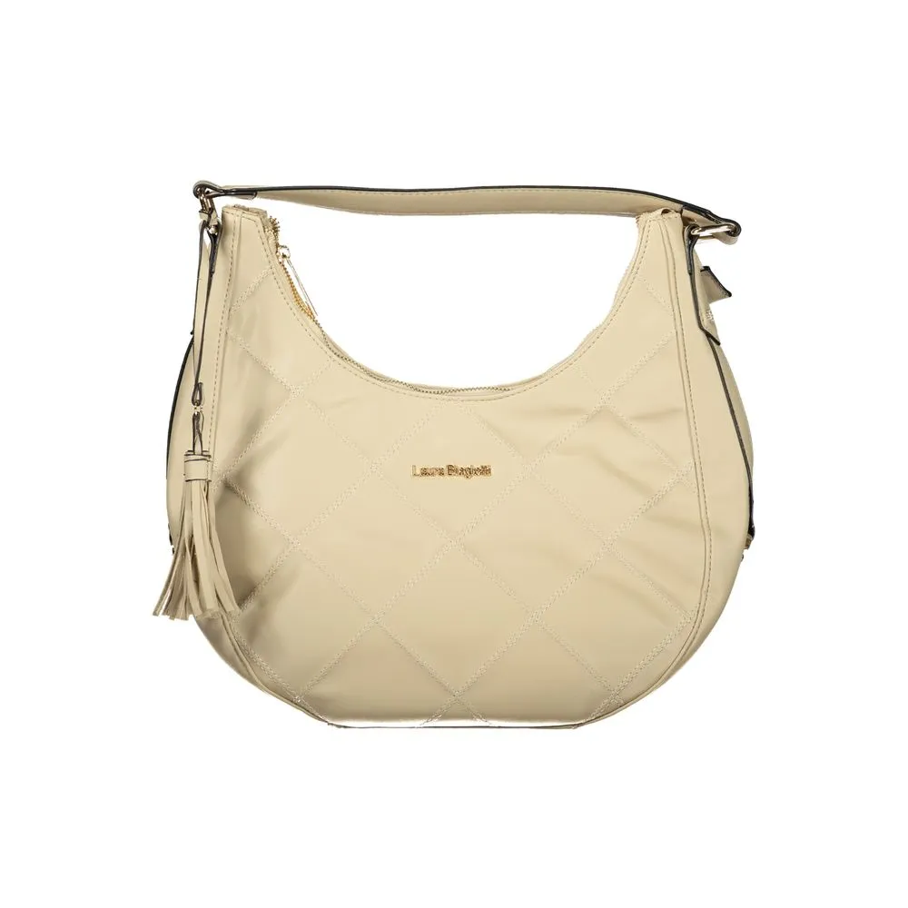 Laura Biagiotti Beige PVC Women Handbag sold by Siebentaschen