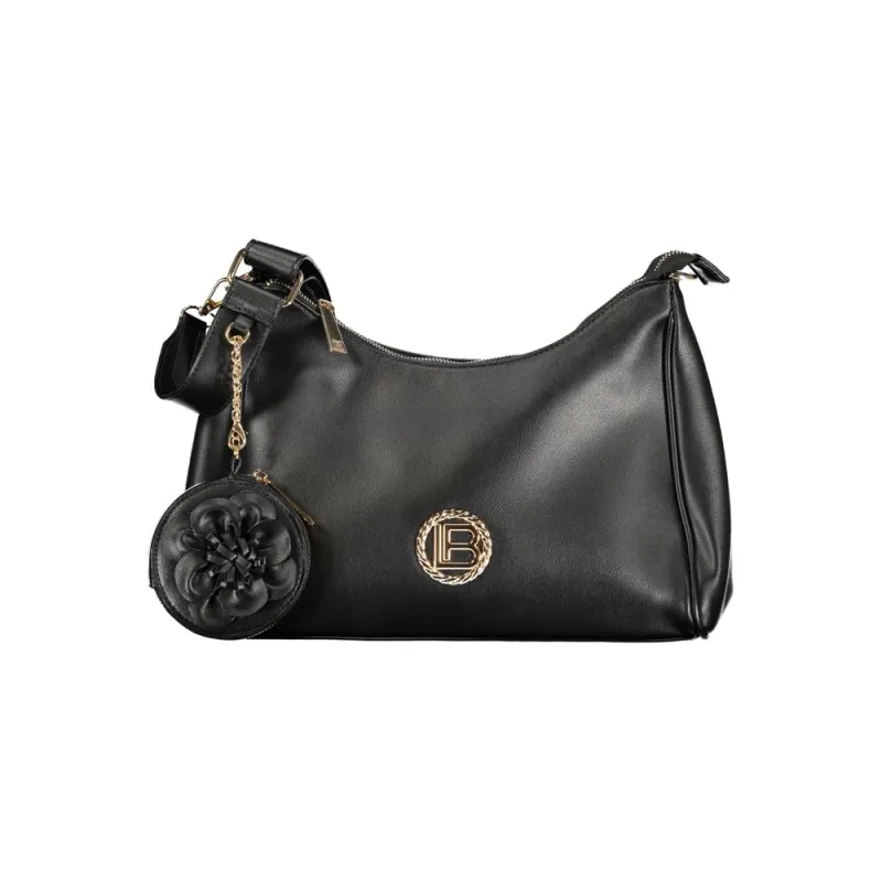 Laura Biagiotti Black PVC Women Handbag sold by Siebentaschen