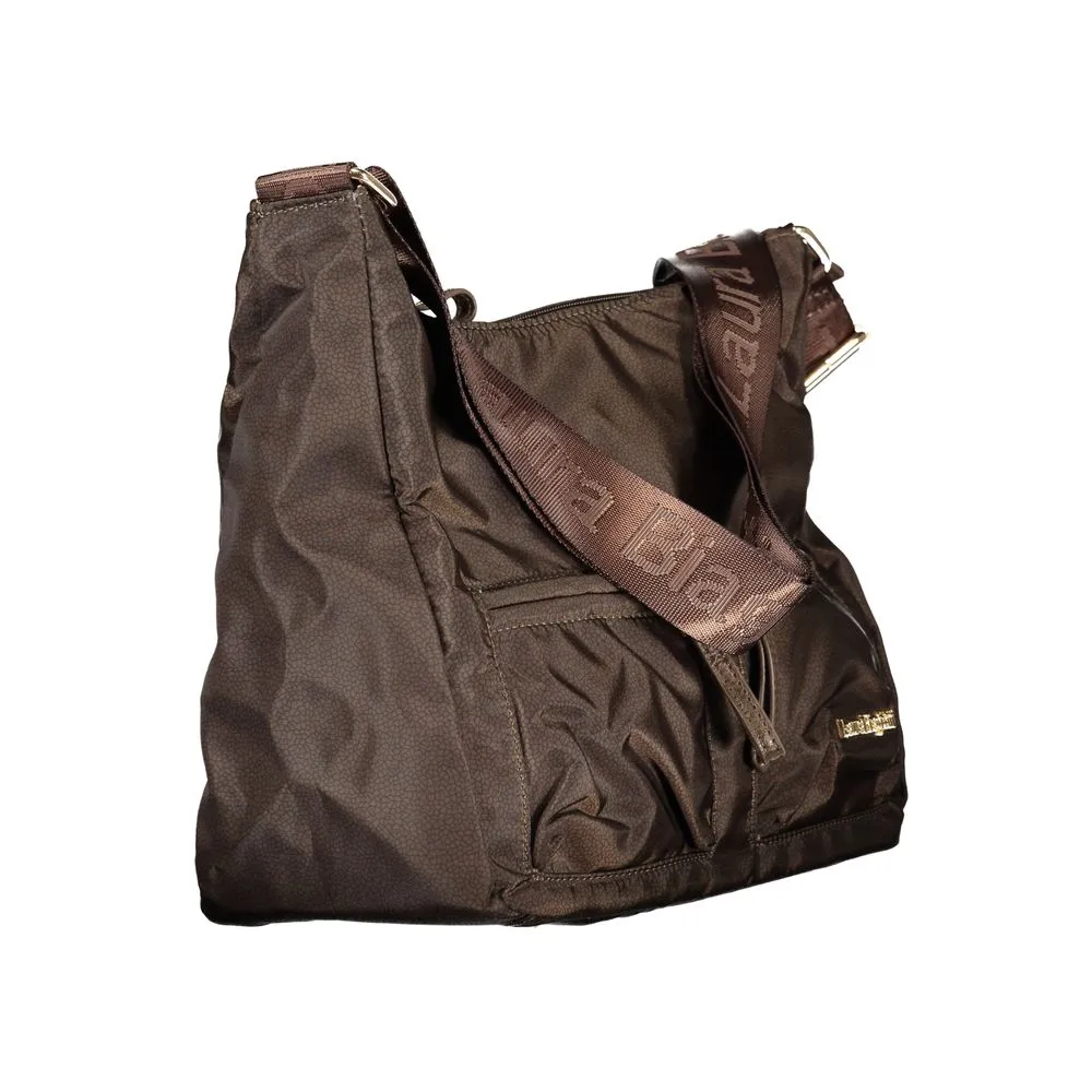 Laura Biagiotti Brown Polyester Women Handbag sold by Siebentaschen product image thumbnail 3