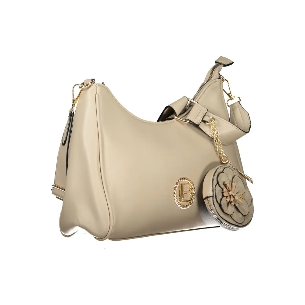 Laura Biagiotti Beige PVC Women Handbag sold by Siebentaschen product image thumbnail 3