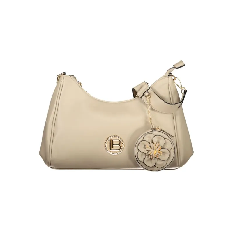 Laura Biagiotti Beige PVC Women Handbag sold by Siebentaschen