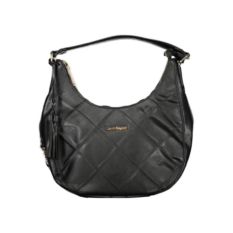 Laura Biagiotti Black PVC Women Handbag sold by Siebentaschen