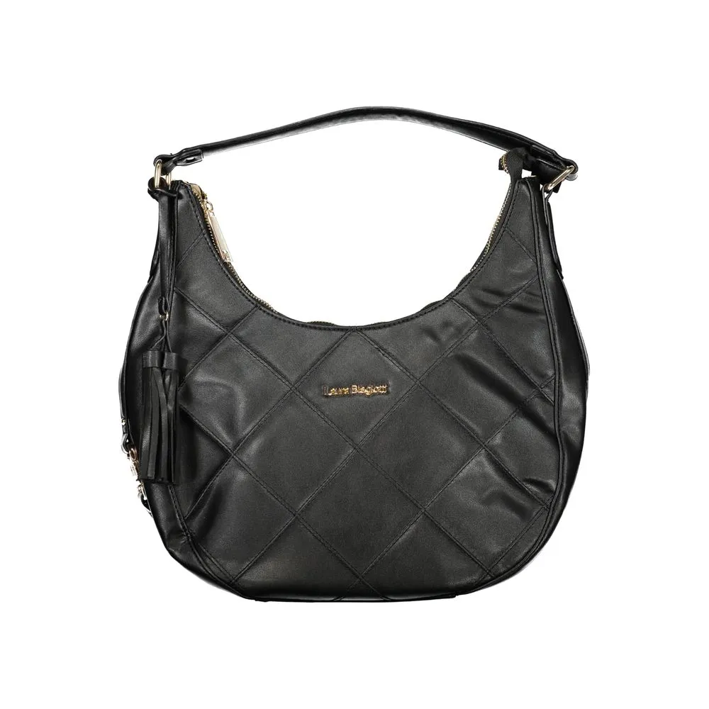Laura Biagiotti Black PVC Women Handbag sold by Siebentaschen