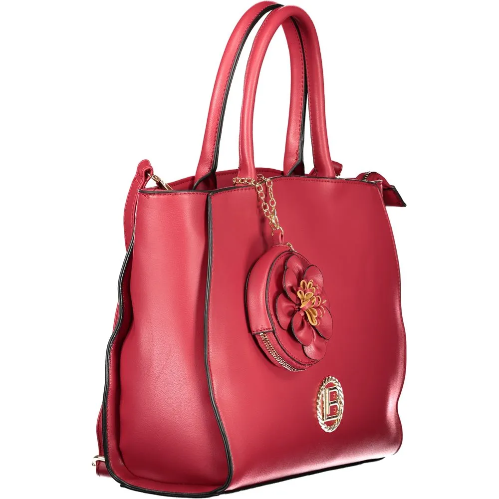 Laura Biagiotti Red PVC Women Handbag sold by Siebentaschen product image thumbnail 3