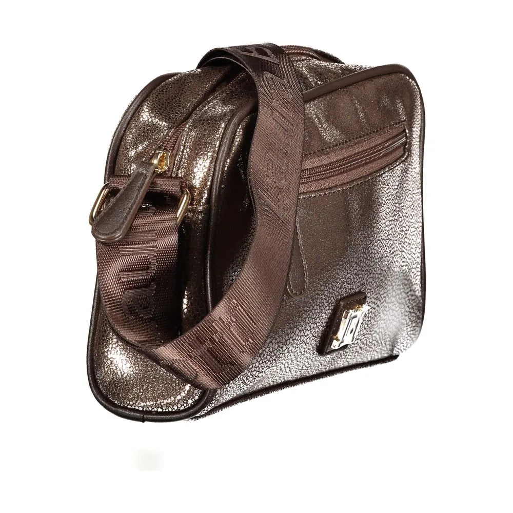 Laura Biagiotti Bronze Polyester Women Handbag sold by Siebentaschen product image thumbnail 3