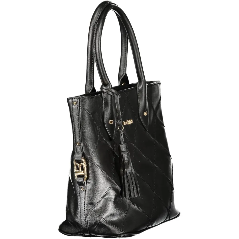 Laura Biagiotti Black PVC Women Handbag sold by Siebentaschen product image thumbnail 3