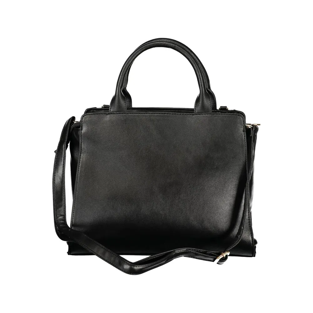 Laura Biagiotti Black PVC Women Handbag sold by Siebentaschen product image thumbnail 2